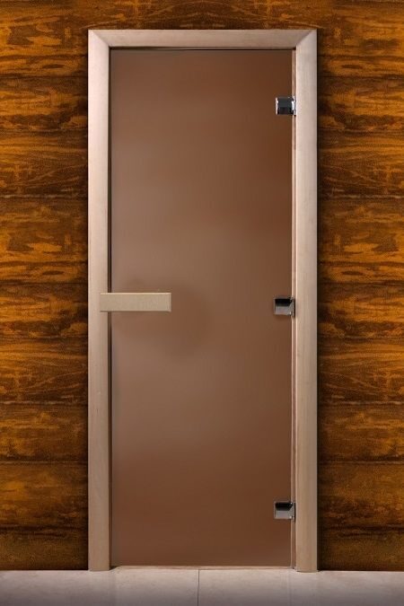 Дверь бронза матовая 1900х700
